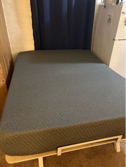 Tuft and Needle Queen Size Motorized Bed Frame w/Mattress