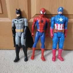 3 Action Figures