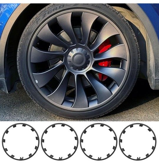 Tesla Hubcaps