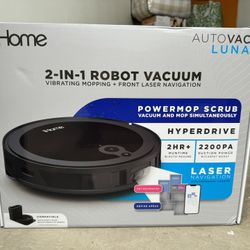 iHome 2-in-1 Robot Vacuum