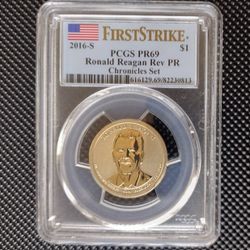 2016-S Ronald Reagan REV (Reverse) Coin $1