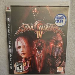 CIB Soul Calibur 4 For PS3 Tested Working 