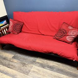Wood/metal Futon