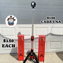 Milwaukee M12 12-Volt Lithium-Ion Cordless 1400 Lumen ROCKET LED Stand Work Light (Tool-Only)