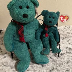 NWT TY Wallace Set ( Beanie & Buddy)