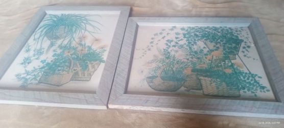 Wooden boho pictures