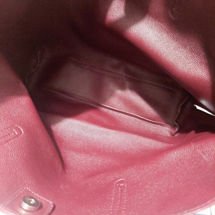 Leather And Suade Purse New