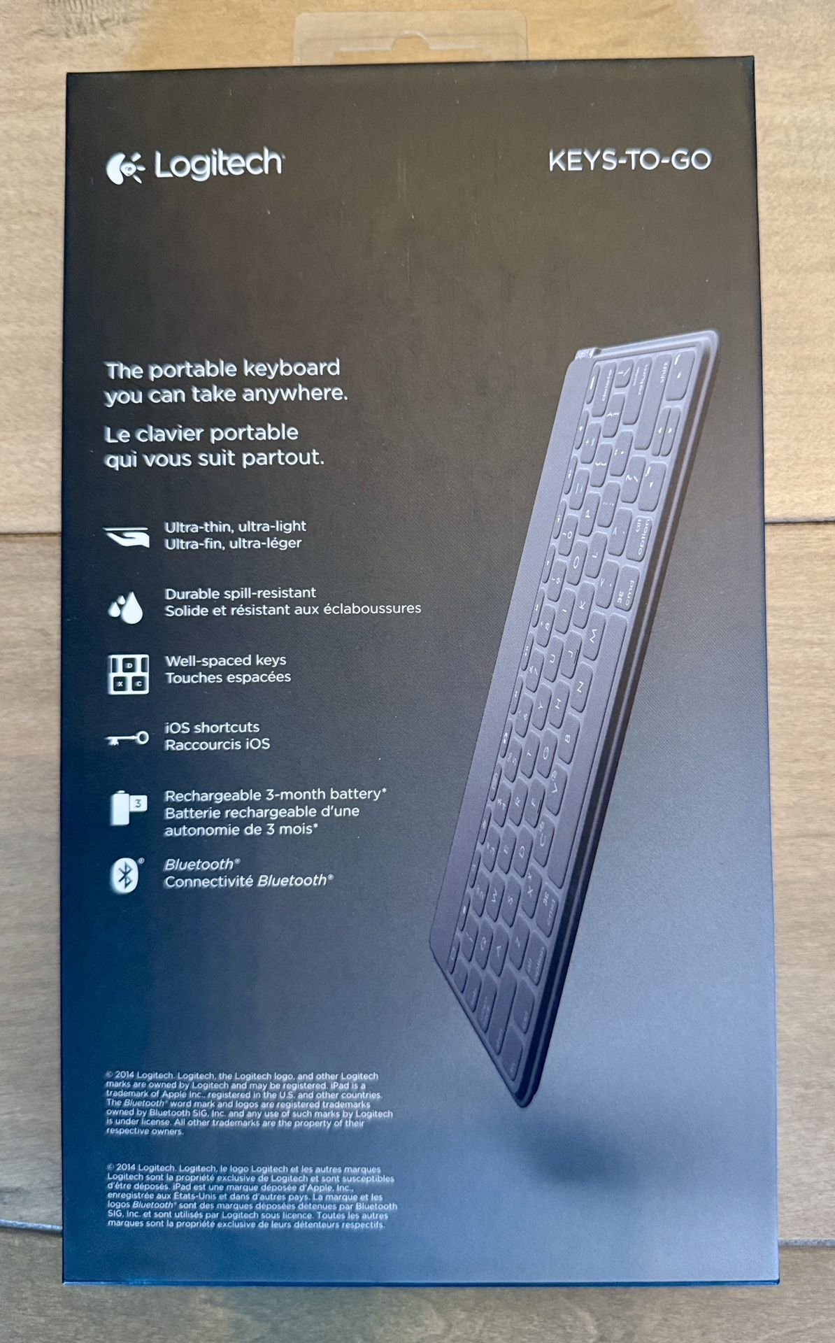 ** LOGITECH ULTRA-PORTABLE KEYBOARD **