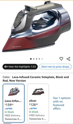 Chi Lava Professional Clothing Iron- 1700 watts