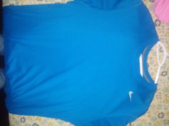 Men's Xtra Large Blue Short Sleeved Nike Tee