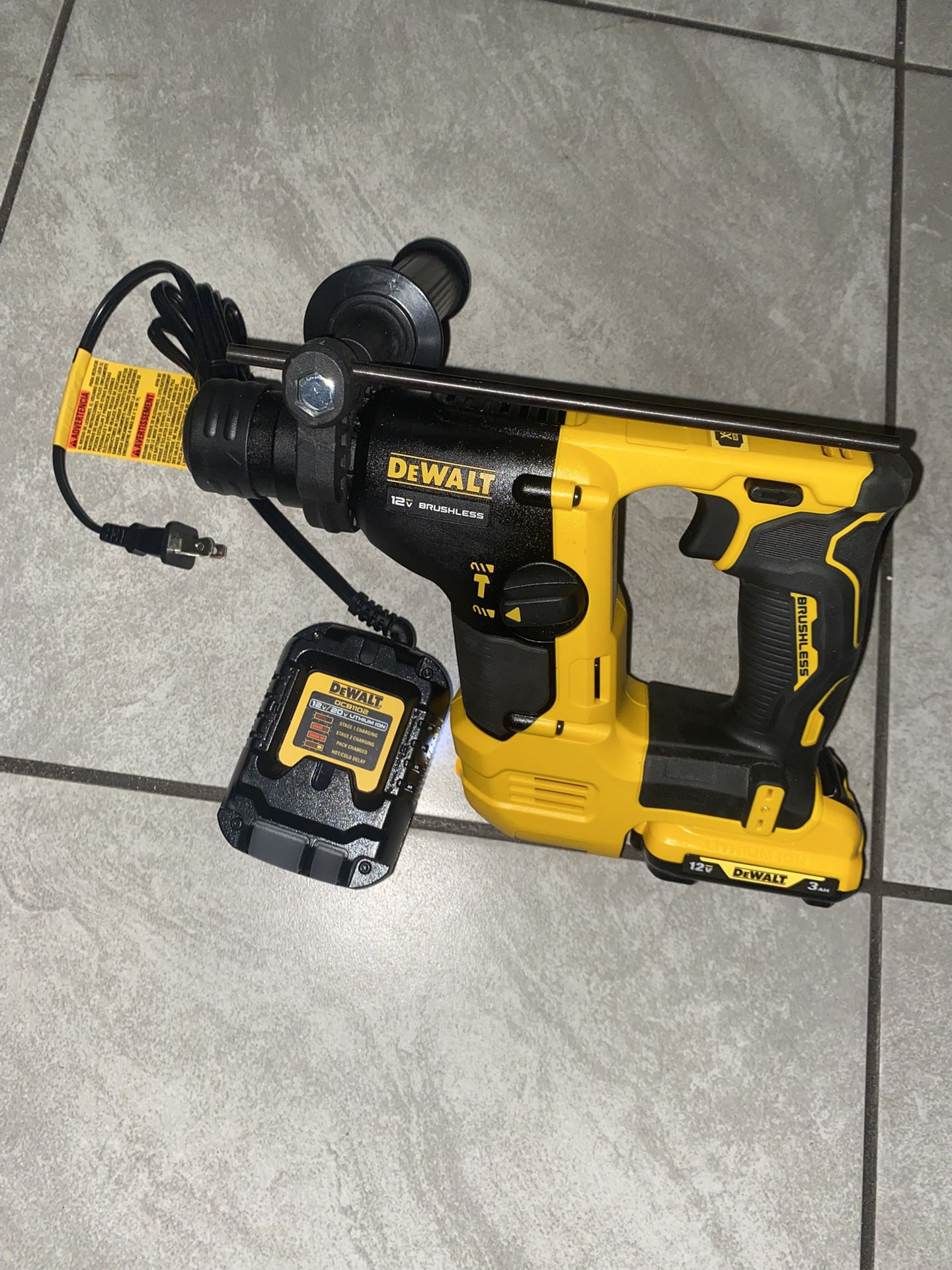 Dewalt 12v Rotor Hammer $140