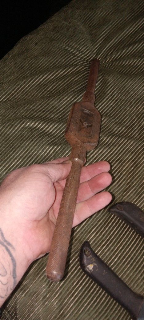 No 7 Antique Steel Machinest Tool