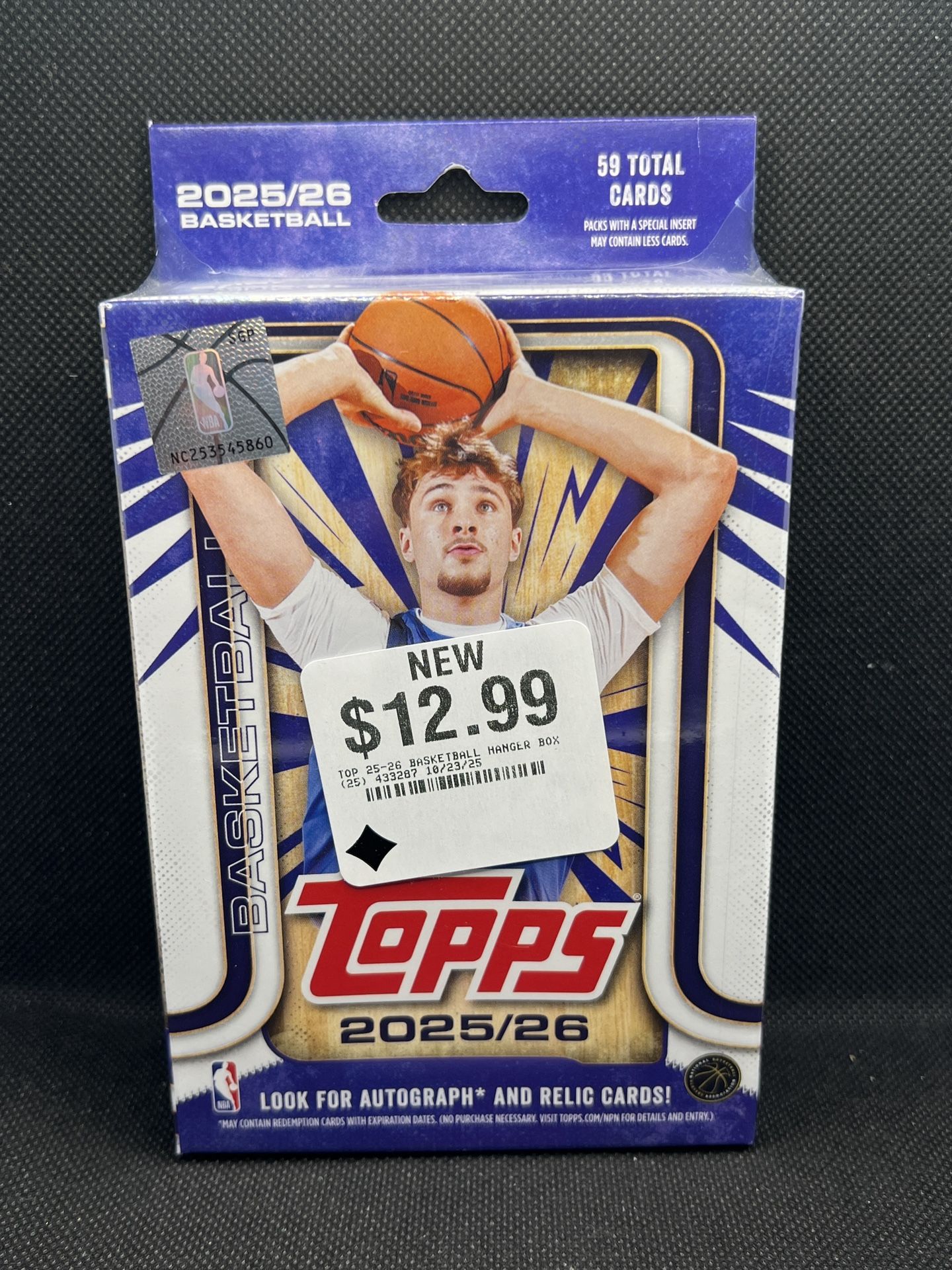 Lot Of 4 2025/26 Topps Basketball Hanger Boxes