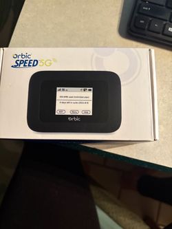 5G Orbic Speed Verizon Hot Spot