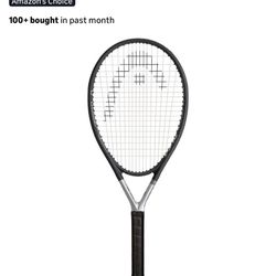 EAD Ti S6 Tennis Racket - Pre-Strung Head Heavy Balance 27.75 Inch Adult Racquet - 4 1/4 In Grip