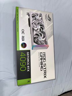 ASUS ROG Strix GeForce RTX 4090 OC 24GB – White – Brand New