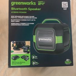 Green Works Speaker Wireless Bluetooth