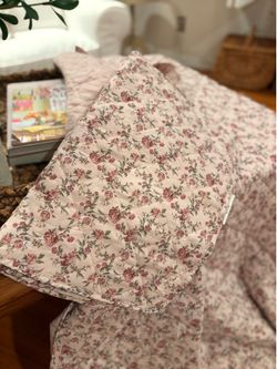 shabby Chic floral pink bedding