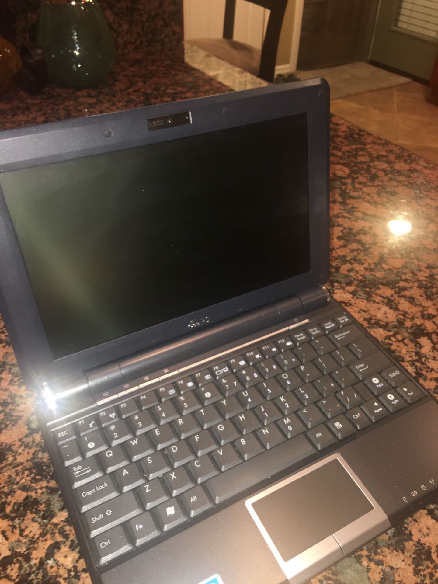 Mini laptop with case and charger $45