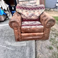 Lounge Chair And Footrest