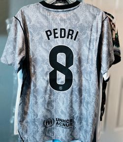 FC Barcelona Pedri #8 - Grey Snake Third Kit 24/25 - SMALL & XL ONLY