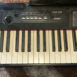 Casio cgp700bk 88 Key Digital Grand Piano With Color Touch Screen Display
