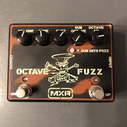 slashes octave fuzz pedal