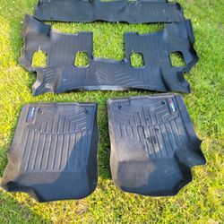 QX80 Weather Tech Floormats 