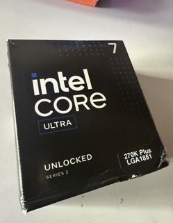 Intel Core Ultra 7 270k