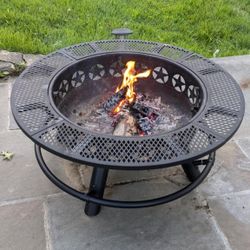 Hykolity 35 Inch Fire Pit