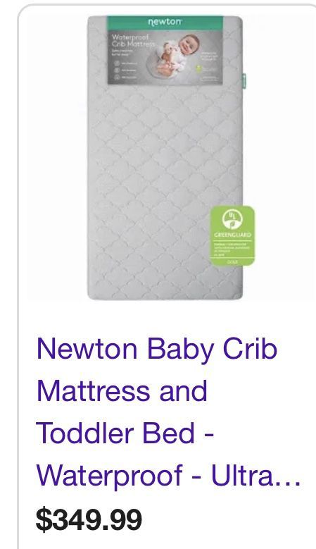 Newton Waterproof Crib Mattress