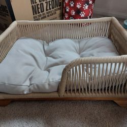 Wicker Rope Dog Bed