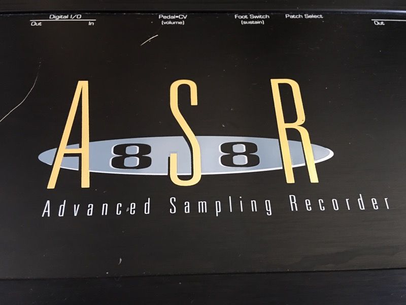 Ensoniq ASR/88 Sampler/Sequencer/Keyboard