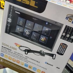 New Double Din With Camera Bundle Brand New Touch Screen Bluetooth 