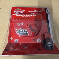 Milwaukee M12 battery and charger new