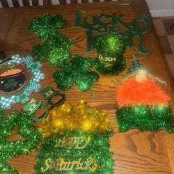 St Patrick’s day decor