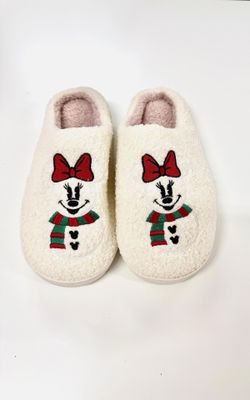 Disney Inspired Minnie Snow Slippers $25