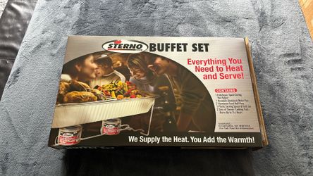 Sterno Buffet set ( Includes 4 Sets ) New $40 for all