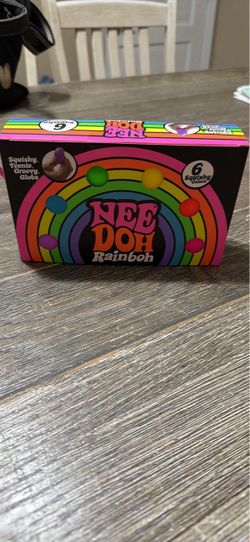 Nee Doh Rainboh Squishy Stress Balls Set