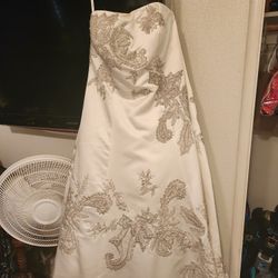 Size 14 Oleg Crassini Wedding Dress