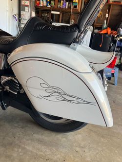Harley Hard Bags Champion Fiberglass Complete