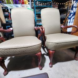 Gooseneck Accent Arm Chairs from Best Furniture $125 ea.