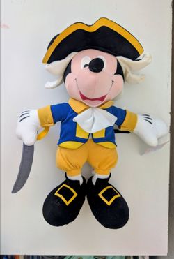 Disney Mickey Mouse pirate plushie