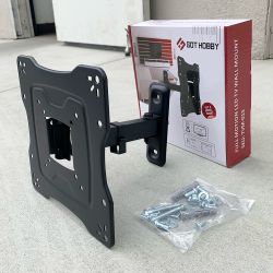 New in box $9 Universal TV Wall Mount 17-42 Inches Swivel Tilt Bracket, Max 55 Lbs