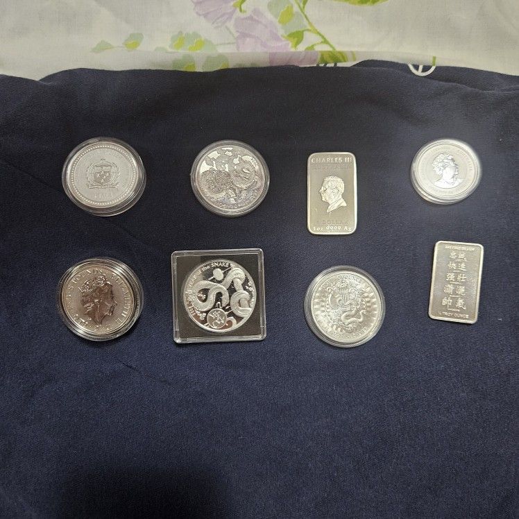 9oz .999 And.9999 Fine Silver