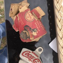 Vintage Coke Bottle Opener 