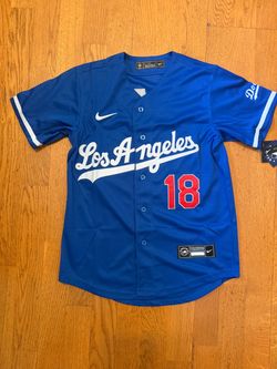 Blue Los Angeles dodgers Yamamoto jersey