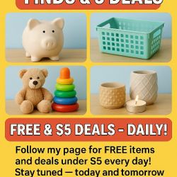 Free Items And $5 Deals Daily