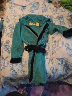 Kids green ninja robe