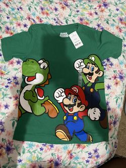 Mario Brother Playera Para Niño 